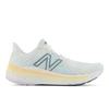 New Balance Fresh Foam X Vongo V5 Running Shoe In White With Light Mango