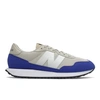 New Balance Men's 237 In Off White/blue