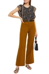 SEA COTTON-TWILL WIDE-LEG PANTS,3074457345626896289