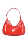BY FAR BY FAR BABY AMBER PATENT TOTE BAG