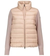MONCLER WOOL AND DOWN JACKET,P00575628