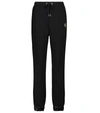 MONCLER STRETCH-COTTON SWEATPANTS,P00575616