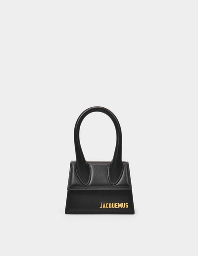 JACQUEMUS LE CHIQUITO CROSSBODY - JACQUEMUS -  BLACK - LEATHER