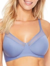 Bali Ultra Lite Wire-free Spacer T-shirt Bra In Chateau Blue