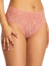 Hanky Panky Signature Lace French Brief In Himalayan Pink Salt