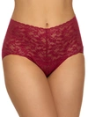 Hanky Panky Signature Lace Retro V-kini In Cranberry