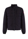Canada Goose Forester Feather-down Jacket In Nero