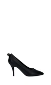 Ferragamo Judy 85 Gancini Pumps In Lambskin Leather In Black
