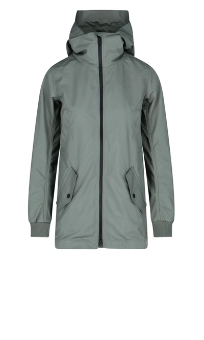 Canada Goose Ellscott Lightweight Raincoat Jacket In Green