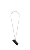 Ambush Lighter Case Pendant Necklace In Black