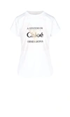 CHLOÉ PRINTED T-SHIRT