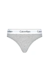 Calvin Klein Gray Cotton Underwear In Gray