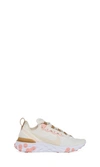Nike React Element 55 Neoprene, Faux Leather And Mesh Sneakers In Neutrals