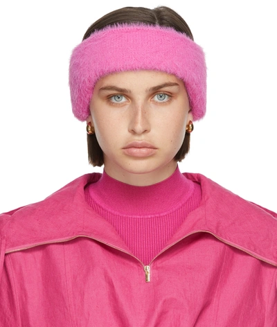 Jacquemus Pink 'le Bandeau Neve' Headband