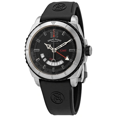 Armand Nicolet Automatic Black Dial Watch A713agn-nr-gg4710n