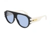 GUCCI BLUE MENS SUNGLASSES GG0665S-002 58