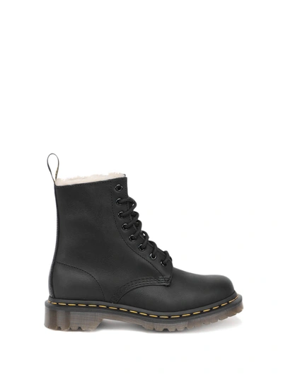 Dr. Martens' Dr. Martens 1460 Serena Faux In Black