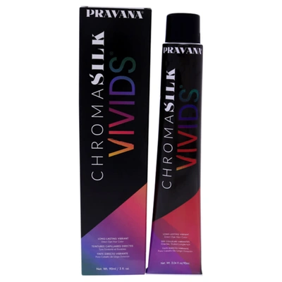 Pravana Chromasilk Vivids Long-lasting Vibrant Color - Garnet By  For Unisex - 3 oz Hair Color