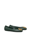 Tory Burch Minnie Travel Ballet Flat, Leather