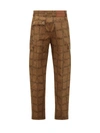 JW ANDERSON JW ANDERSON ALLOVER LOGO PRINT TROUSERS