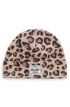 Herschel Supply Co Babies' Beanie In Leopard Print