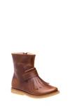 Elephantito Girl's Tassel Leather Boots In Apache