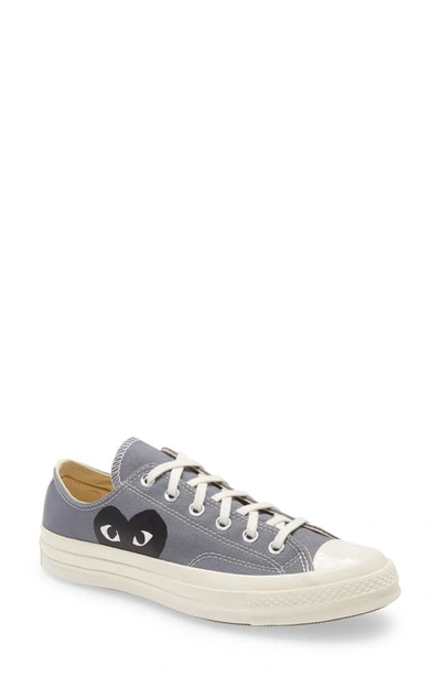 Comme Des Garçons X Converse Chuck Taylor Low-top Sneakers In Grey