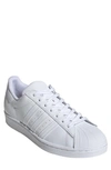 Adidas Originals Superstar Sneaker In White/ White/ White