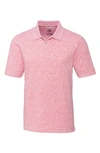 CUTTER & BUCK ADVANTAGE SPACE DYE JERSEY POLO,MCK00117