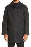 Mackintosh Cambridge Waterproof Rain Coat In Black