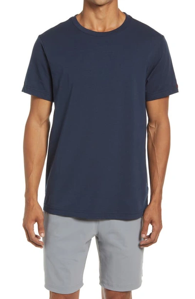 Rhone Element Organic Cotton Blend T-shirt In Blue