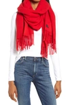 Rag & Bone Addison Recycled Wool Scarf In Highriskrd