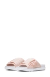 Nike Asuna Slide Sandal In White/ White/washed Coral