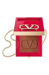 VALENTINO GO-CLUTCH REFILLABLE COMPACT FINISHING POWDER,LC2512