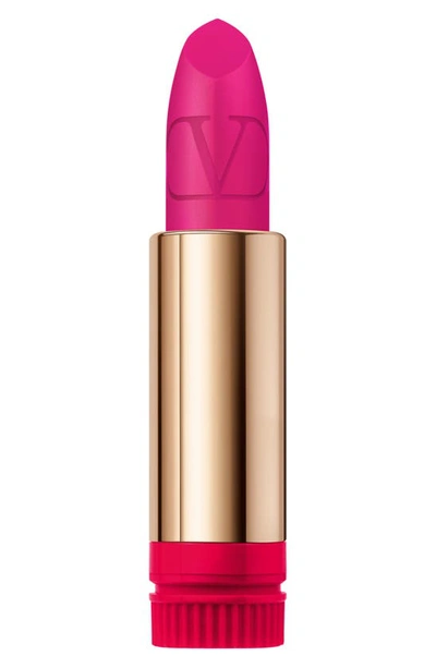 Valentino Rosso  Refillable Lipstick Refill In 302r / Matte