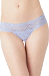 B.tempt'd By Wacoal 'lace Kiss' Bikini In Brunnera Blue