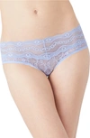 B.tempt'd By Wacoal 'lace Kiss' Hipster Briefs In Brunnera Blue