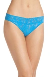 Hanky Panky Original Rise Thong In Laguna Blue