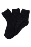 Stems 3-pack Lounge Ankle Socks In Black