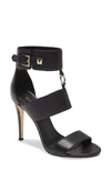 Michael Michael Kors Amos Ankle Cuff Sandal In Black