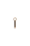 Maria Tash Reversible Linear Diamond Charm In Rose Gold