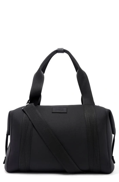 Dagne Dover 365 Large Landon Neoprene Carryall Duffle Bag In Onyx.