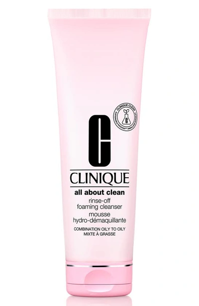 Clinique Jumbo All About Clean Rinse-off Foaming Cleanser, 8.5 Oz.