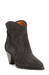 Isabel Marant Darizo Western Boot In Faded Black