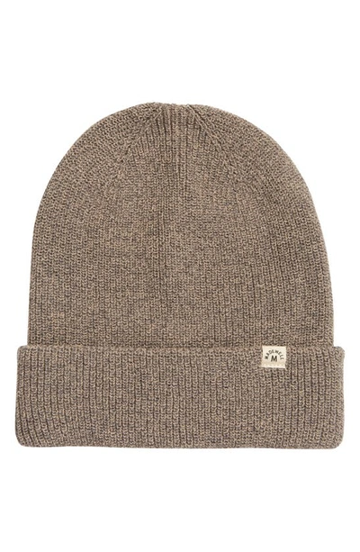 Madewell Recycled Cotton Beanie In Coastal Granite