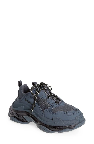 Balenciaga Triple S Sneaker In Dark Grey