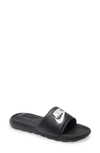 Nike Victori Slide Sandal In Black/ White/ Black