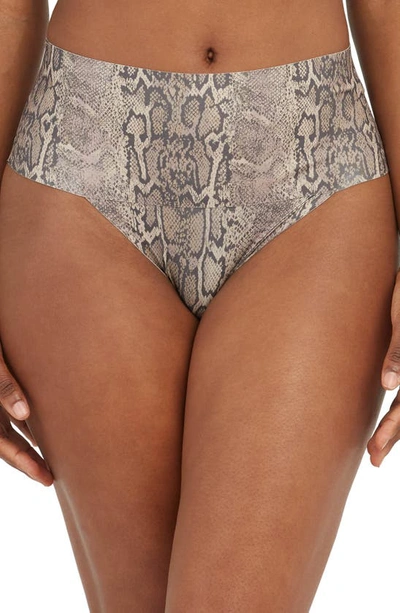 Spanxr Spanx(r) Undie-tectable Thong In Neutral Snake