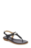 Michael Michael Kors 'plate' Thong Sandal In Dk Denim