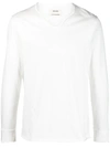 Zadig & Voltaire Monastir Long-sleeved T-shirt In Weiss